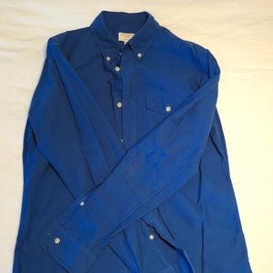 Club Monaco button down - Royal Blue